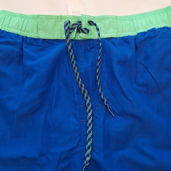 Nike Men's Swim Shorts in Blue and Green - Picture 5 of 16
